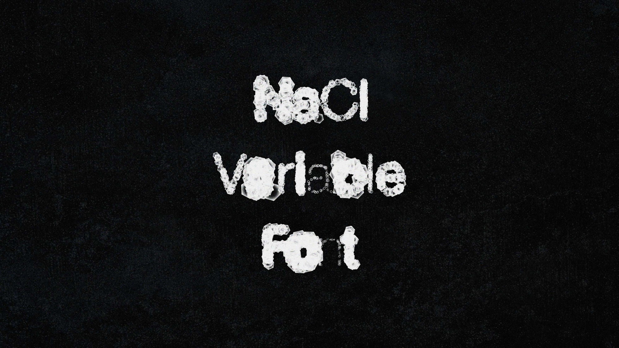 NaCl Variable Font
