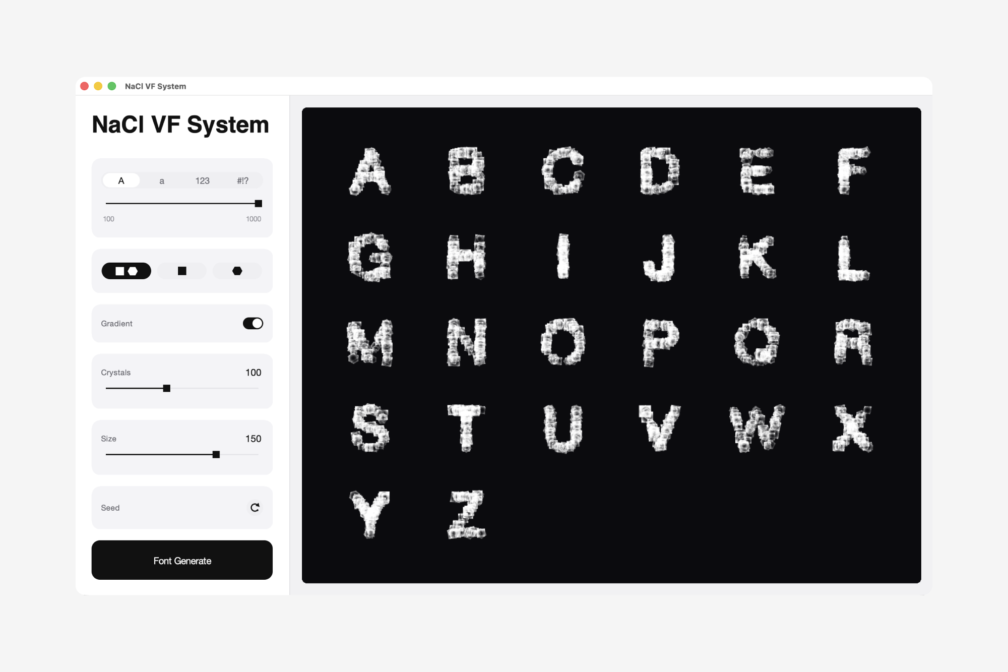 NaCl Variable Font