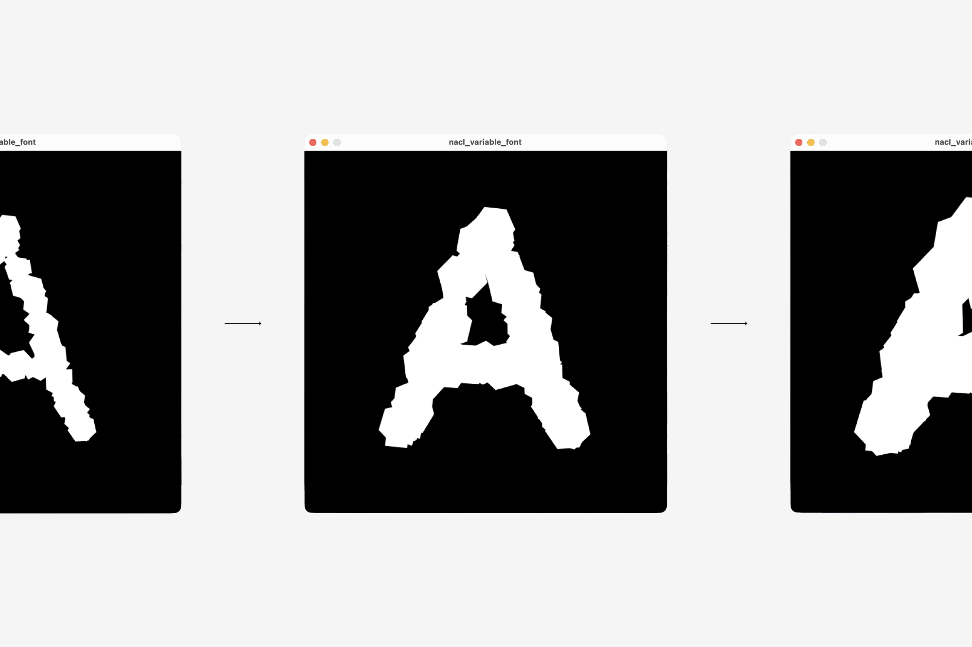 NaCl Variable Font